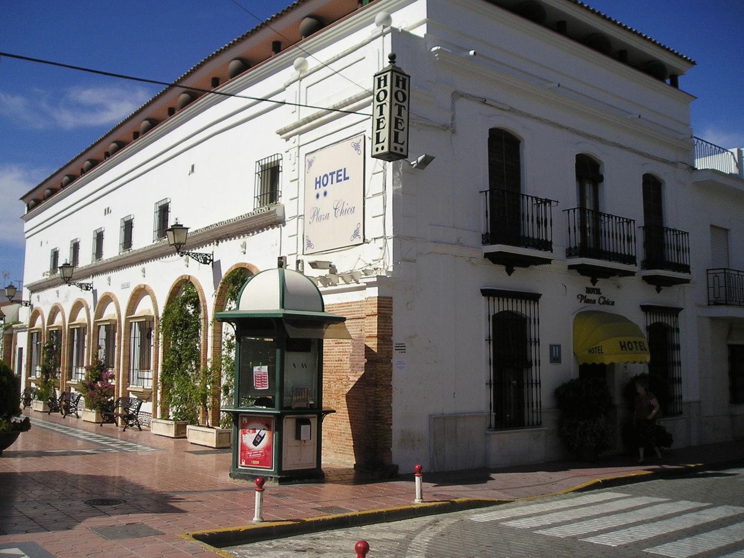 Hotel Plaza Chica Cartaya Exterior foto